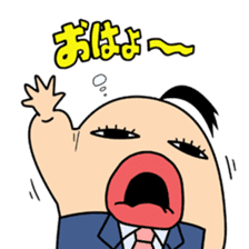 Workaholic Peter sticker #69151