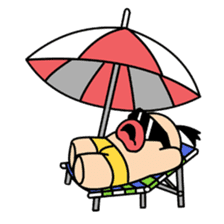 Workaholic Peter sticker #69153