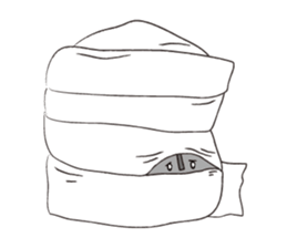 TOILET PAPER MAN ! sticker #69390