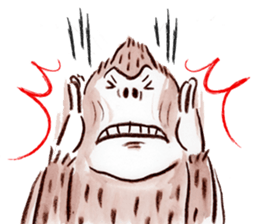 DARA DARA GORILLA sticker #69558