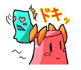 Jelly-kun Pururun sticker #69700
