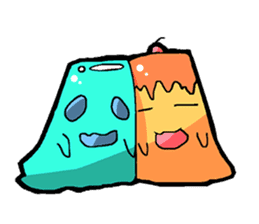 Jelly-kun Pururun sticker #69726