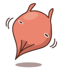 flapjack octopus & spotted garden eel sticker #70502