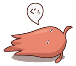 flapjack octopus & spotted garden eel sticker #70507