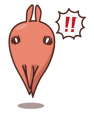 flapjack octopus & spotted garden eel sticker #70510