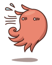 flapjack octopus & spotted garden eel sticker #70517