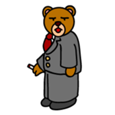 KUMADA-SAN sticker #70582