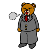 KUMADA-SAN sticker #70583