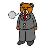 KUMADA-SAN sticker #70583