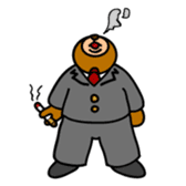 KUMADA-SAN sticker #70584