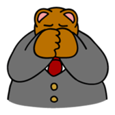 KUMADA-SAN sticker #70585