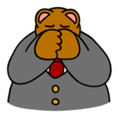 KUMADA-SAN sticker #70585