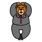 KUMADA-SAN sticker #70590