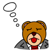 KUMADA-SAN sticker #70595