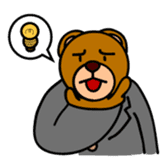 KUMADA-SAN sticker #70596
