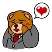 KUMADA-SAN sticker #70598