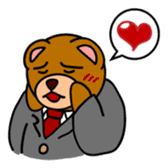 KUMADA-SAN sticker #70598