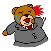 KUMADA-SAN sticker #70600