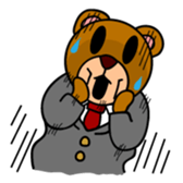 KUMADA-SAN sticker #70603