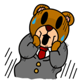 KUMADA-SAN sticker #70603