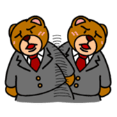 KUMADA-SAN sticker #70611