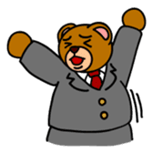 KUMADA-SAN sticker #70615