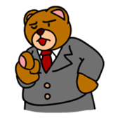 KUMADA-SAN sticker #70616