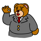 KUMADA-SAN sticker #70618