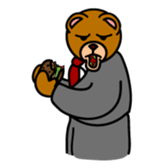 KUMADA-SAN sticker #70620