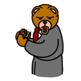 KUMADA-SAN sticker #70620