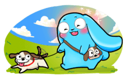 dekameusagi(rabbit) sticker #70899