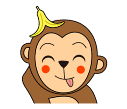 Monkey Akkyun sticker #70943