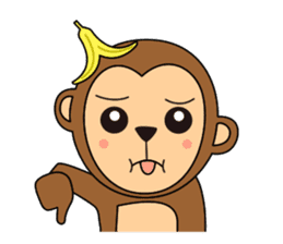 Monkey Akkyun sticker #70947