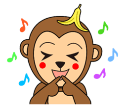 Monkey Akkyun sticker #70954