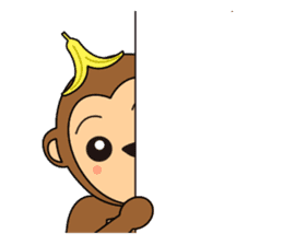 Monkey Akkyun sticker #70959