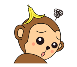 Monkey Akkyun sticker #70973
