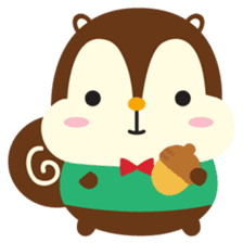Squly & Friends: Happy Forest sticker #71022