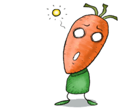 MIX-VEGETABLES - carrot sticker #71143