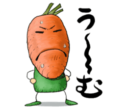 MIX-VEGETABLES - carrot sticker #71147