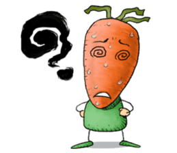 MIX-VEGETABLES - carrot sticker #71148