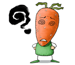 MIX-VEGETABLES - carrot sticker #71148