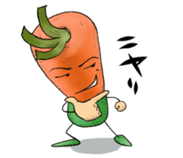 MIX-VEGETABLES - carrot sticker #71150