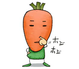 MIX-VEGETABLES - carrot sticker #71151