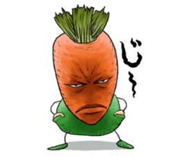 MIX-VEGETABLES - carrot sticker #71153