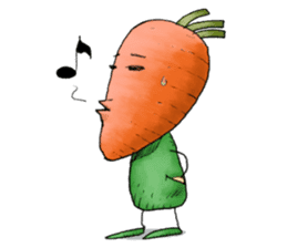 MIX-VEGETABLES - carrot sticker #71158