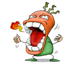 MIX-VEGETABLES - carrot sticker #71159