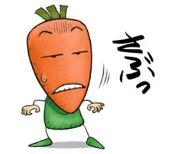 MIX-VEGETABLES - carrot sticker #71161