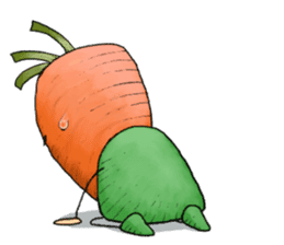 MIX-VEGETABLES - carrot sticker #71162