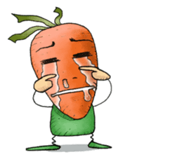 MIX-VEGETABLES - carrot sticker #71164