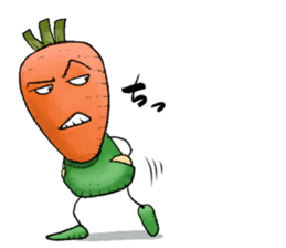 MIX-VEGETABLES - carrot sticker #71165